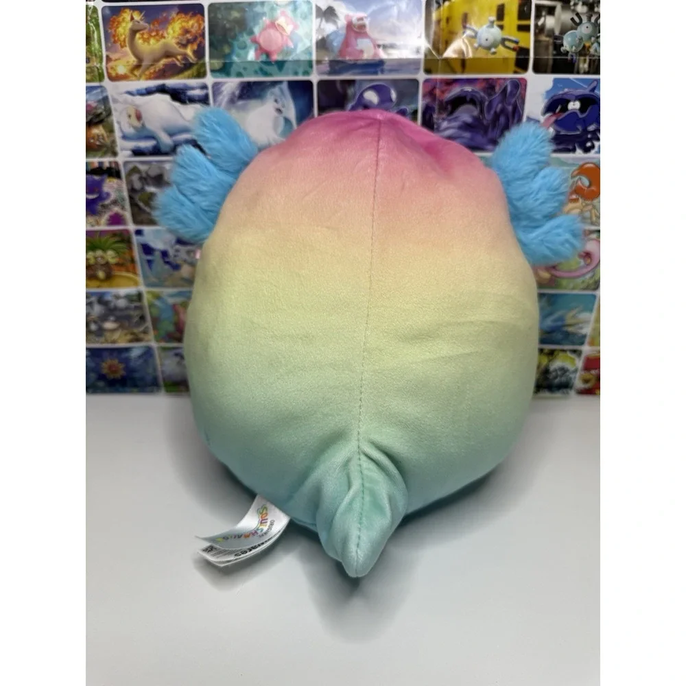 Squishmallows Akita The‎ Rainbow Axolotl Plush 8